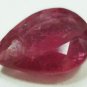3.10cts stunning natural African ruby gemston pear