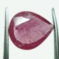 1.95cts stunning Natural African Ruby Gemstone pear