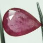 1.98cts stunning Natural African Ruby Gemstone pear