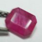 0.27cts NATURAL NEW BURMA Red Ruby Rectangle shape