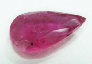 2.12cts stunning Natural African Ruby Gemstone pear
