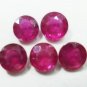 1.50cts Stunning Natural African Red Ruby Gemstone lots