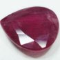 2.80cts stunning natural African ruby gemstone pear