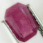 0.44cts NATURAL NEW BURMA Red Ruby Rectangle shape