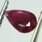 0.46cts stunning  natural red ruby pear shape gemstone