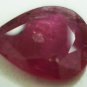 2.70cts stunning natural African Ruby gemstone pear