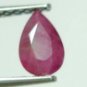 0.51cts stunning  natural red ruby pear shape gemstone