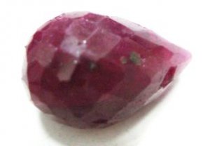 4.5ct Stunning Natural Indian  Ruby  briolette Gemstone