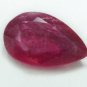 1.55cts stunning natural African ruby gemstone pear