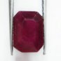 0.92cts NATURAL NEW BURMA Red Ruby Rectangle shape