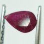 0.45cts stunning natural red ruby pear shape gemstone