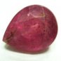 2.50cts stunning natural African ruby gemstone pear