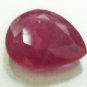 1.65cts stunning natural African Ruby gemstone pear
