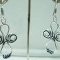 12.02gms Stunning Handcrafted German Silver Earring