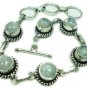 26.08gms Handcrafted German Silver & Rambo Bracelet