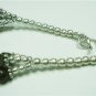 16.75gm Handcrafted German Silver & labradiote Bracelet
