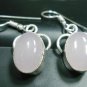 8.88gm Handcrafted sterling silver With Onyx earring