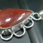 15.92gms Handcrafted German Silver & onyx Pendant