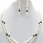 Designer Fresh Water Pearl Necklace With Silver Clasp