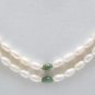 Designer Fresh Water Pearl Necklace With Silver Clasp