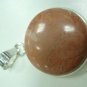 18.47gms Agate Gemstone & German silver Pendant free