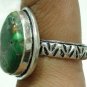 6.71Gms Handcrafted Labradorite Gemstone & Silver Ring