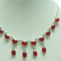13.80Gms Handcrafted Onyx Gemstone & Silver Necklace