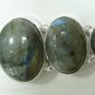 12.73gms Labradorite gemstone with Silver Pendant