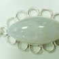 10.35gms Handcrafted Opal Gemstone & Silver Pendant