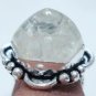 9.89gm Handcrafted Sterling Silver & Gemstone Ring