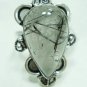 8.02gms Handcrafted Labradorite gemstone Silver Ring
