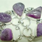 22.44gm Handcrafted Gemstone & Sterling Silver Bracelet
