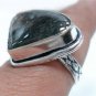 5.34gms Handcrafted Labradorite gemstone Silver Ring