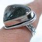 5.34gms Handcrafted Labradorite gemstone Silver Ring