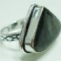 5.34gms Handcrafted Labradorite gemstone Silver Ring