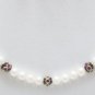 single swtrands Fresh Water Pearl Necklace With Silver