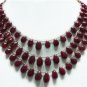 Natural Cabochon Ruby Gemstone Necklace briolette rare