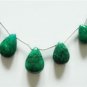 Designer colombian Emerald Gemstone briolette Necklace