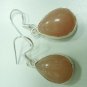 7.45Gms stunning Rose Quartz Gemstone & Silver Earring