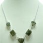 25.58Gm Stunning Labradorite Gemstone & Silver Necklace
