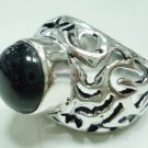 10.48Gm Handcrafted Sun Stone Gemstone & Silver Ring