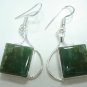 8.08Gms Handcrafted Agate Gemstone & Silver Earring