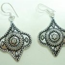 11.45Gms Handcrafted German Silver dangle style Earring