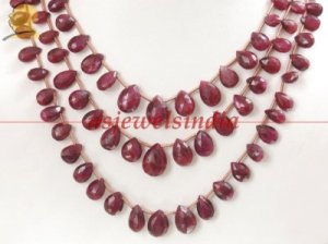 Stunning Natural red ruby gemstone Necklace