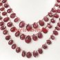 Stunning Natural red ruby gemstone Necklace