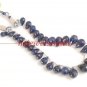 Handmade natural sapphire gemstone drop necklace