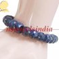 Handcrafted natural sapphire beads gemstone brac elet