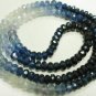 A++fine Natural Sapphire shaded Beaded gemstone strand