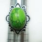 6.25gms Designer natural turquoise gemstone silver ring