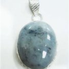 11.01gm stunning naturale agate gemstone silver pendant